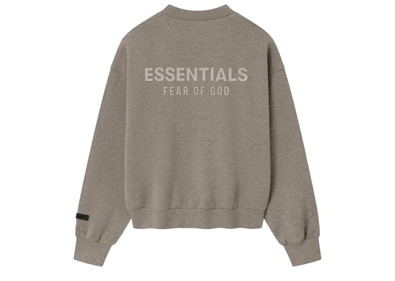 Fear of God Essentials Classic Fleece Crewneck (FW25) Homestead Heather