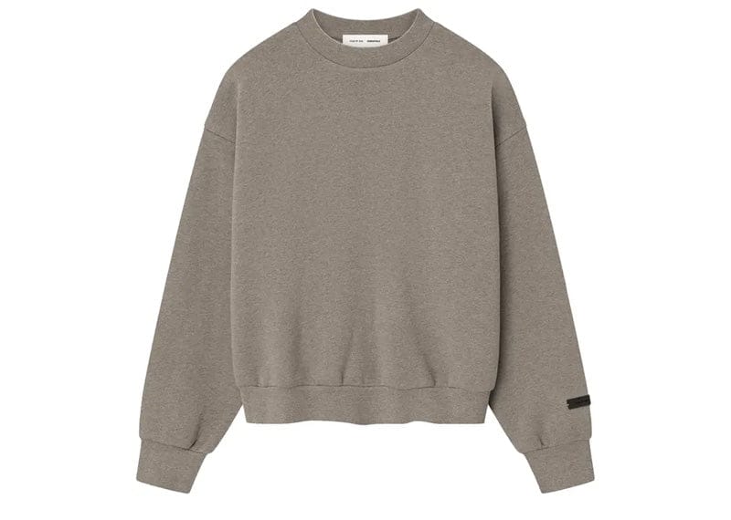 Fear of God Essentials Classic Fleece Crewneck (FW25) Homestead Heather