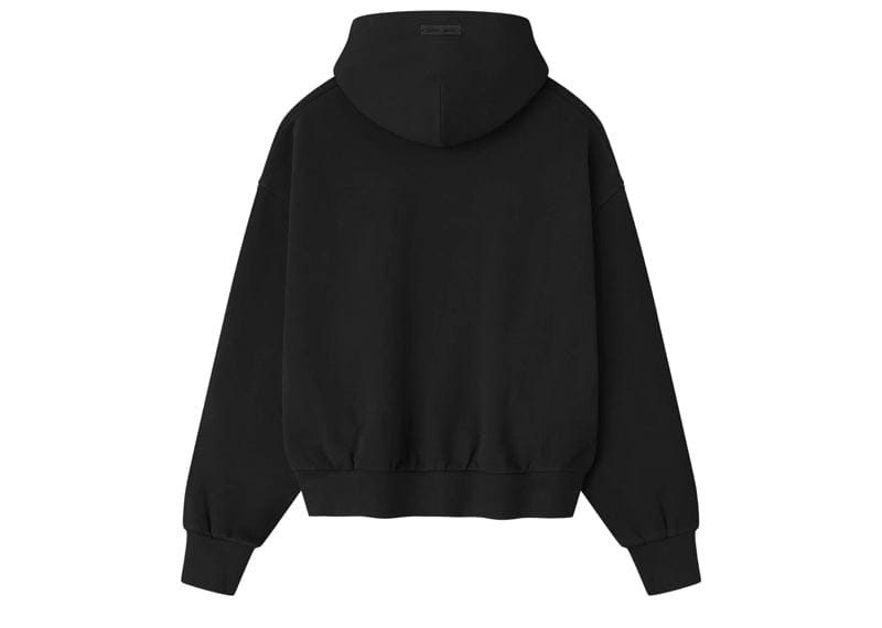Fear of God Essentials Classic Fleece Hoodie Vintage Black