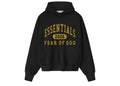 Fear of God Essentials Classic Fleece Hoodie Vintage Black