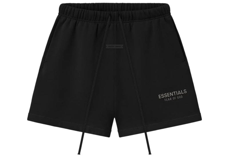 Fear of God Essentials Classic Fleece Sweatshort Jet Black