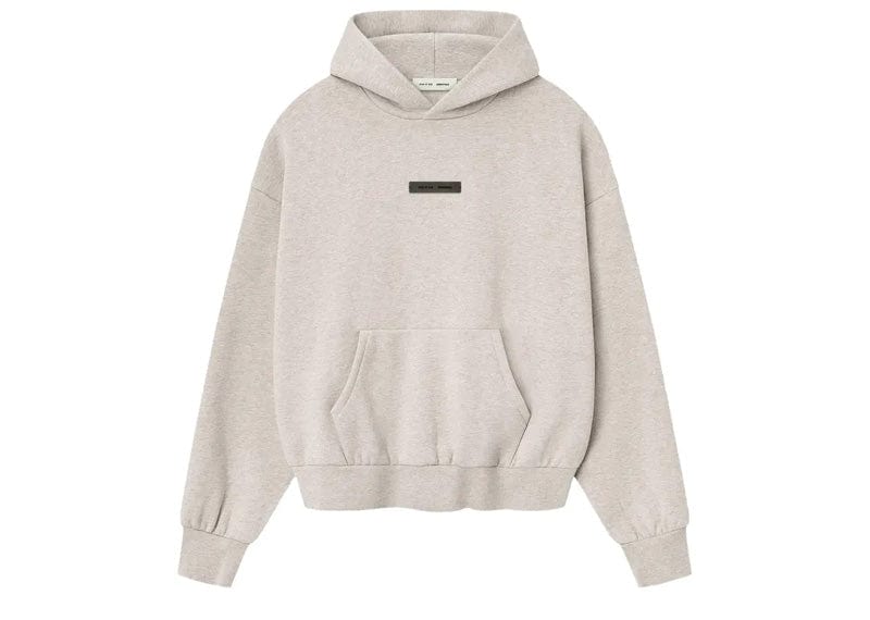 Fear of God Essentials Classic Hoodie Heather Stone