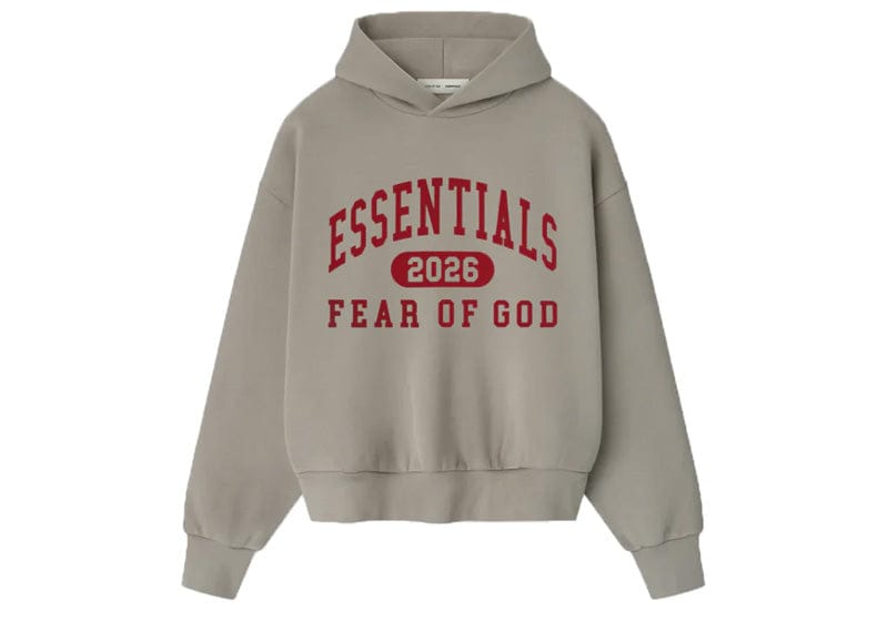 Fear of God Essentials Classic Hoodie Smoke Grey