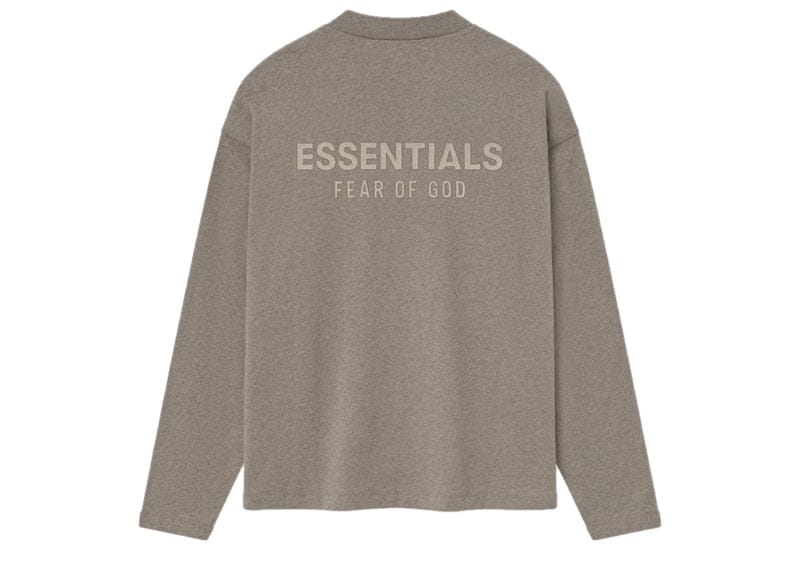 Fear of God Essentials Classic Long Sleeve Tee (FW25) Homestead Heather