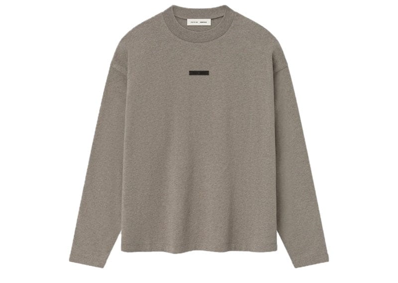 Fear of God Essentials Classic Long Sleeve Tee (FW25) Homestead Heather