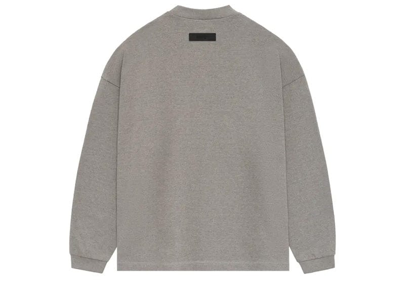 Fear of God Essentials Core Collection Heavy L/S Tee Heather Grey