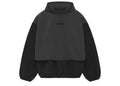 Fear of God Essentials Core Collection Nylon Fleece Hooded Sweatshirt Black/Black
