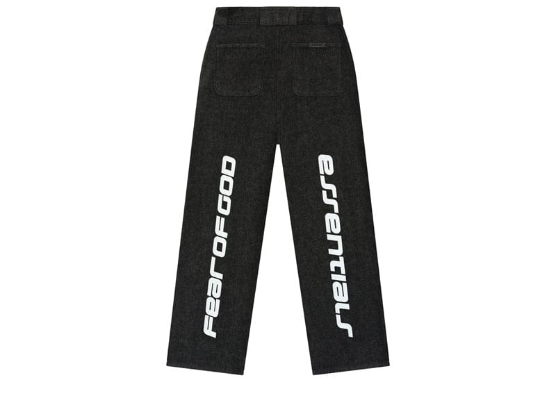 Fear of God Essentials Denim Work Pant Vintage Black