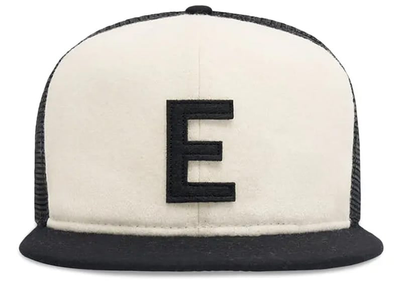 Fear of God Essentials E Hat Chrome White