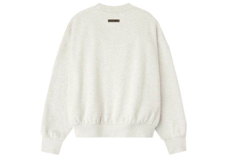 Fear of God Essentials Embossed Classic Crewneck Sweatshirt Oatmeal Heather