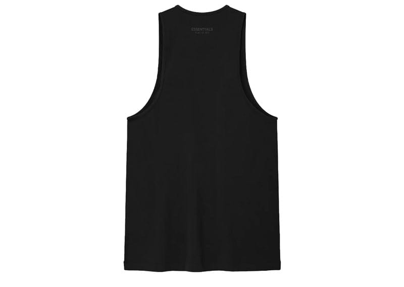 Fear of God Essentials Essential Tank Jet Black