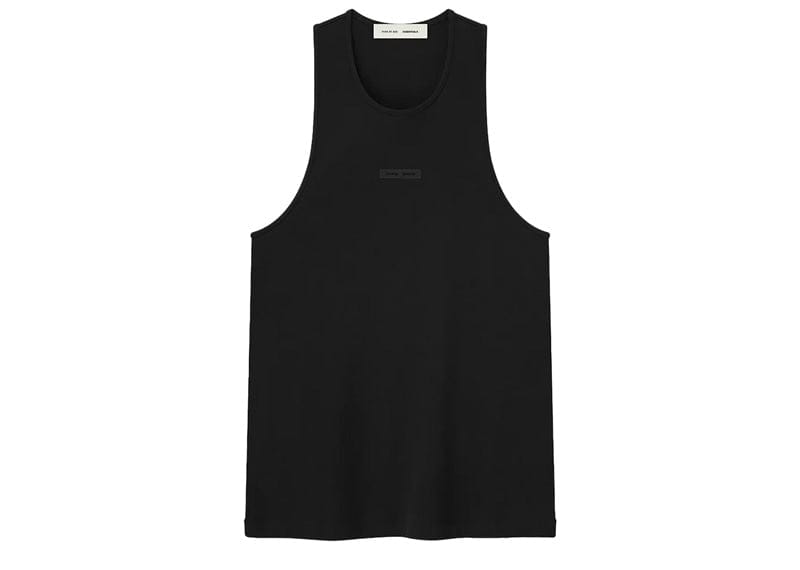 Fear of God Essentials Essential Tank Jet Black