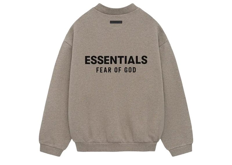 Fear of God Essentials Fleece Crewneck (FW24) Heather Gray