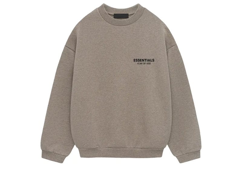 Fear of God Essentials Fleece Crewneck (FW24) Heather Gray