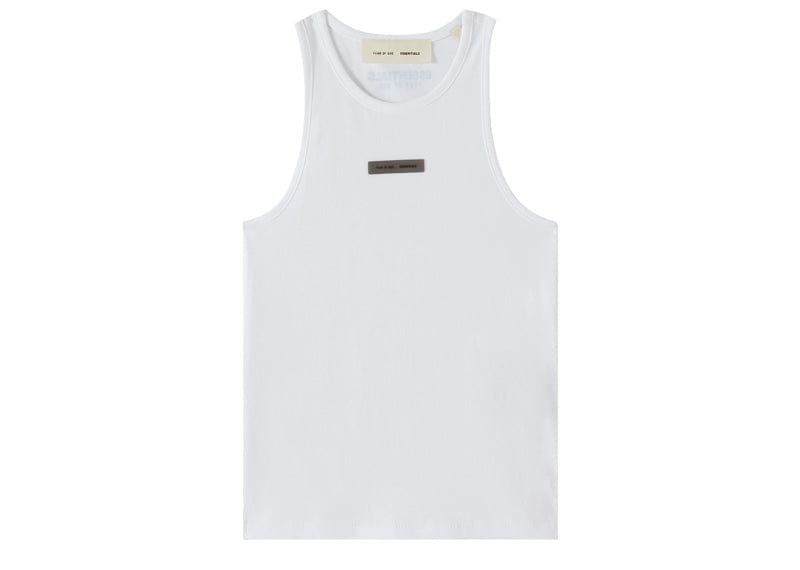 Fear of God Essentials Kids Bright White Tank Top (10 Years)