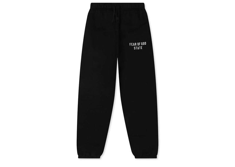 Fear of God Essentials Kids Classic Fleece Sweatpant Jet Black (10 Years)
