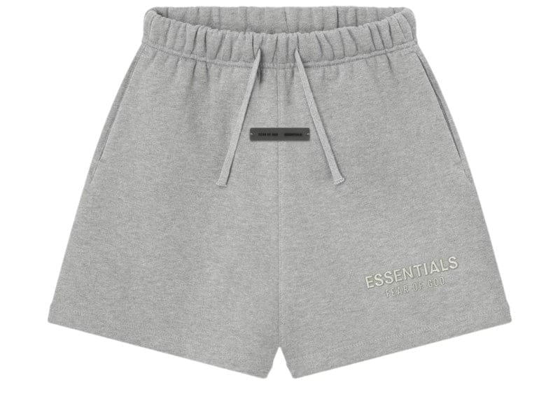 Fear of God Essentials Kids Classic Fleece Sweatshort Concrete Heather (10 Years)