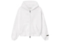 Fear of God Essentials Kids Classic Fleece Zip-Up Hoodie Cloud White (6/7 Years)