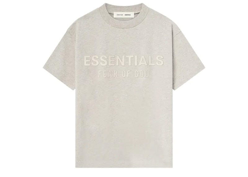 Fear of God Essentials Kids Classic Tee Heather Stone (10 Years)