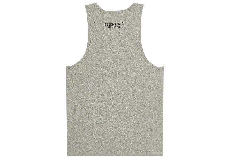 Fear of God Essentials Kids Concrete Heather Tank Top (10 Years)