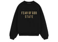 Fear of God Essentials Kids Fleece Crewneck Black ( 12 Years )