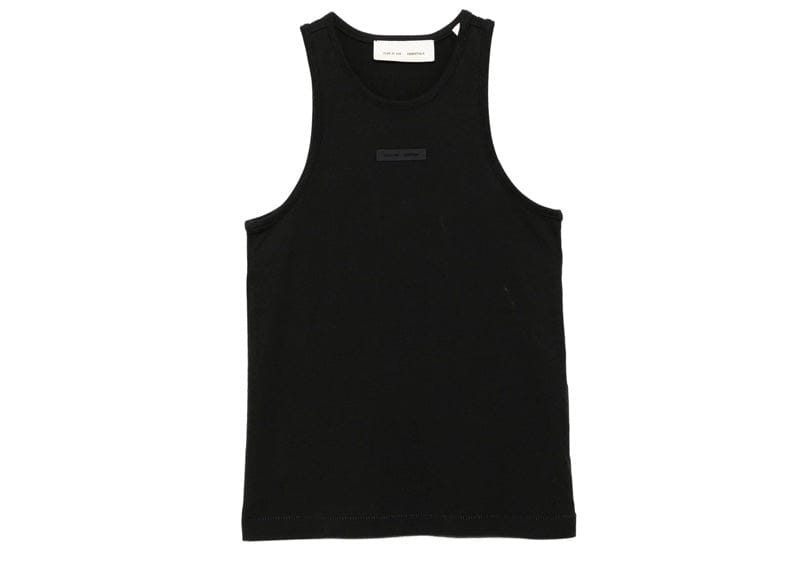 Fear of God Essentials Kids Jet Black Tank Top (10 Years)