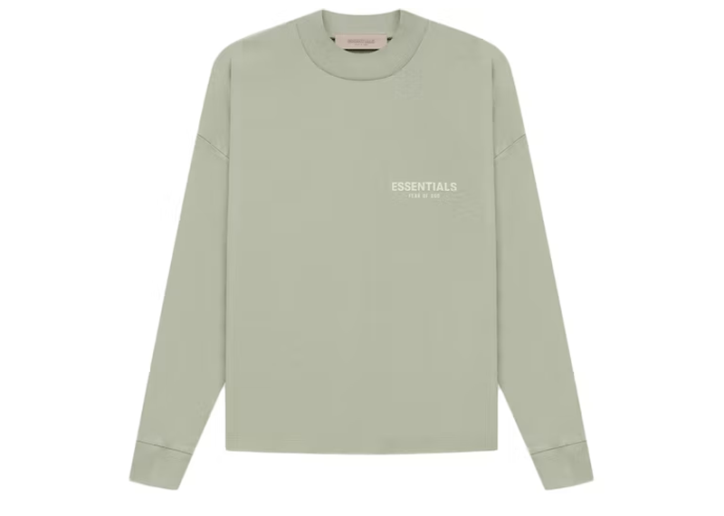 Fear of God Essentials L/S T-shirt Seafoam