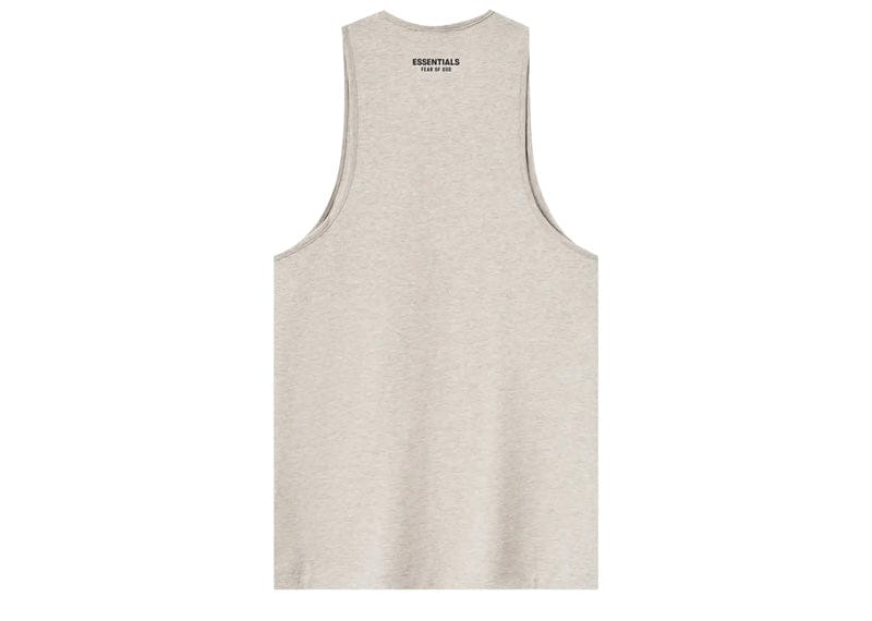 Fear of God Essentials Lightweight Tank Top Heather Stone