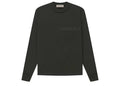Fear of God Essentials Long Sleeve Tee Off Black