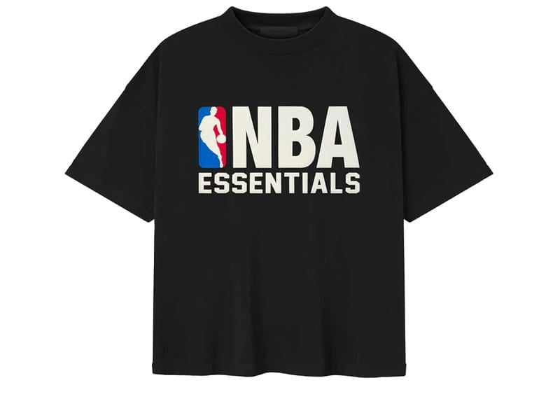 Fear of God Essentials NBA 90s Heavy Tee Black