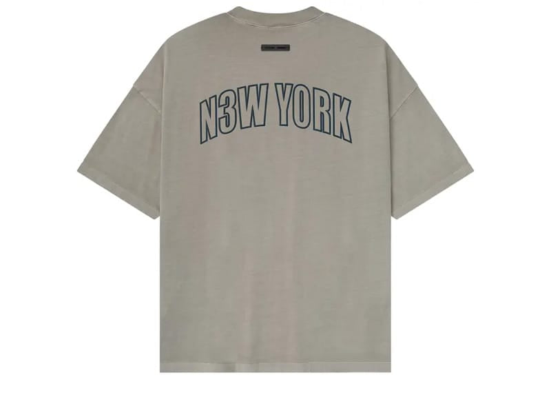Fear of God Essentials New York 90's Tee Smoke Grey