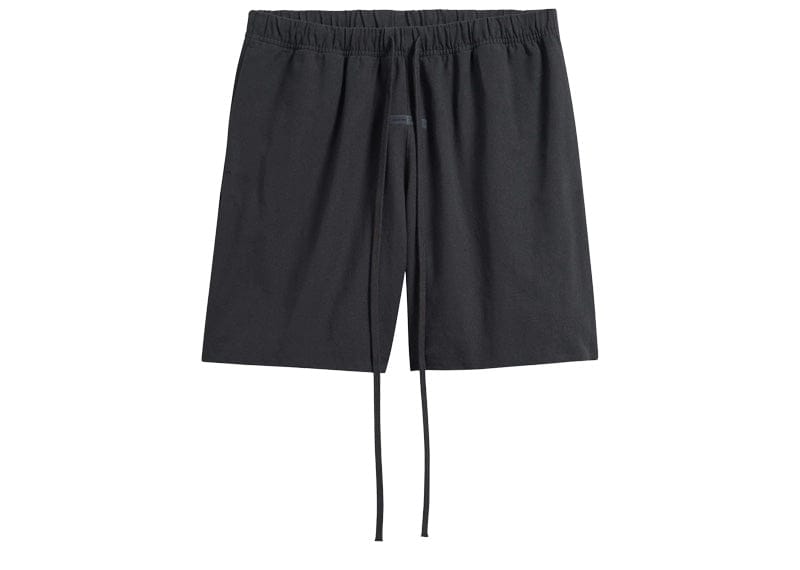 Fear of God Essentials Oxford Cotton Soccer Shorts Jet Black