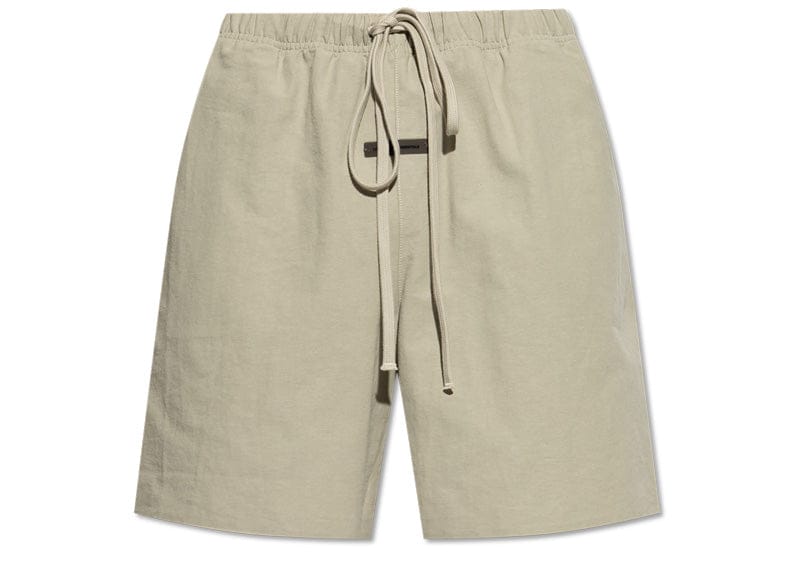 Fear of God Essentials Oxford Soccer Shorts Abbey Stone