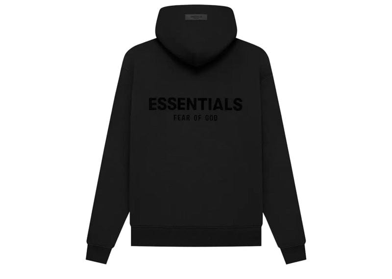Fear of God Essentials Pullover Chest Logo Hoodie Stretch Limo/Black
