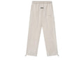Fear of God Essentials Relaxed Fleece Piping Sweatpant Heather Stone/Cloud White