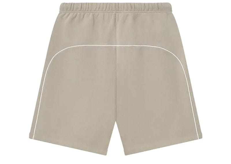 Fear of God Essentials Relaxed Fleece Piping Sweatshort Timber/Cloud White