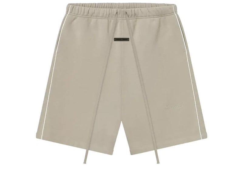 Fear of God Essentials Relaxed Fleece Piping Sweatshort Timber/Cloud White