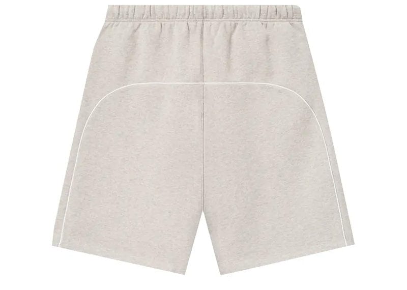 Fear of God Essentials Relaxed Fleece Piping Sweatshorts Heather Stone