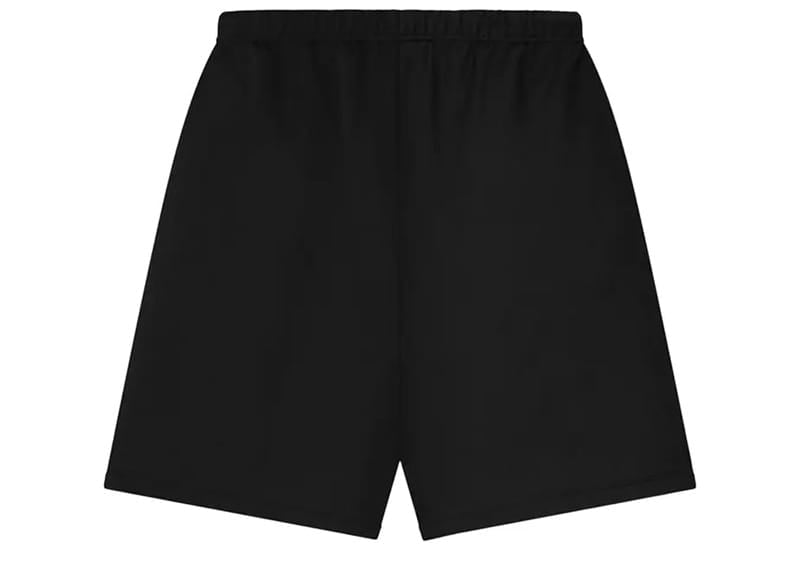 Fear of God Essentials Satin Fleece Relaxed Sweatshort Vintage Black