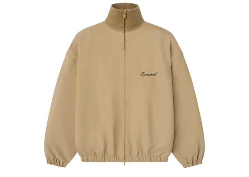 Fear of God Essentials Signature Track Jacket Dune