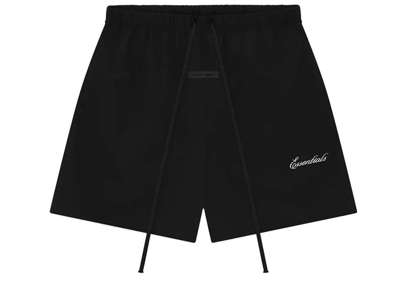 Fear of God Essentials Sporty Nylon Classic Short Jet Black