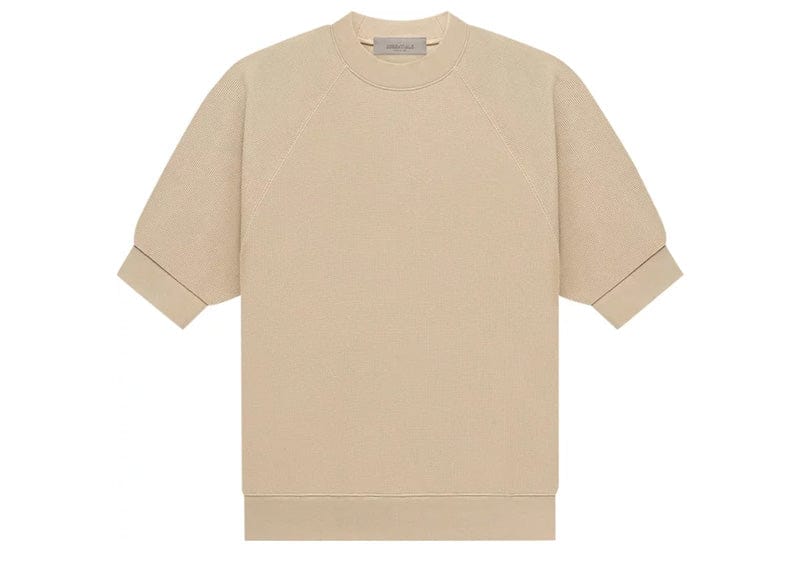 Fear Of God Essentials SS Waffle Sweatshirt Sand
