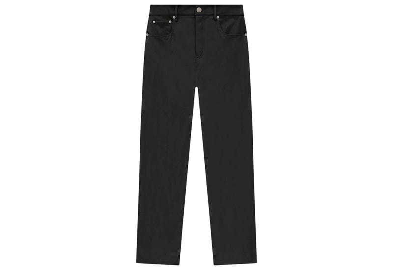 Fear of God Essentials Textured Nylon 5-Pocket Pant Black