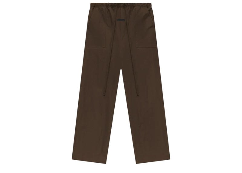 Fear of God Essentials Textured Nylon Utility Pant Brown