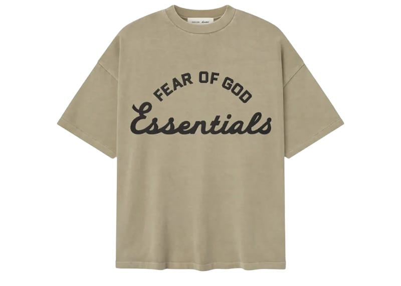 Fear of God Essentials Training 90's Short Sleeve Tee Faded Dune