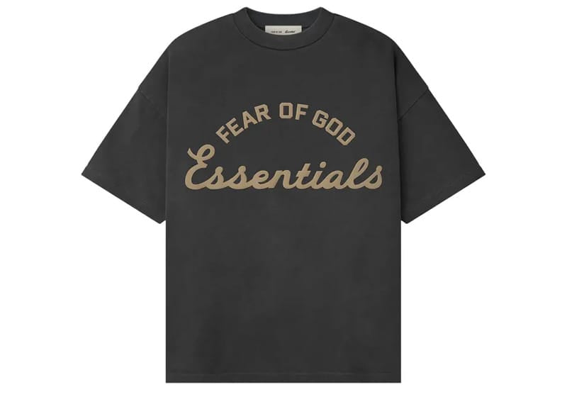 Fear of God Essentials Training 90's Short Sleeve Tee Faded Iron Grey