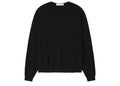 Fear of God Essentials Waffle Crewneck 90's Sweater Vintage Black