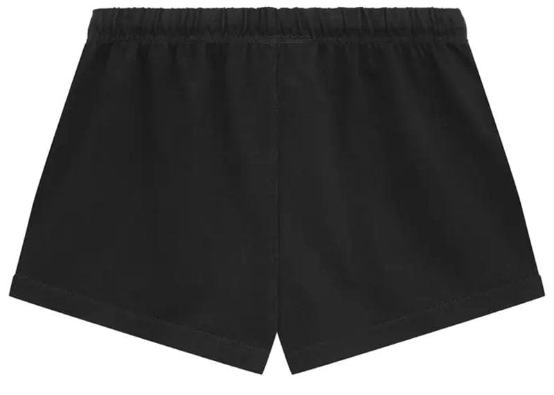 Fear of God Essentials Women's Heavy Jersey Running Shorts Black