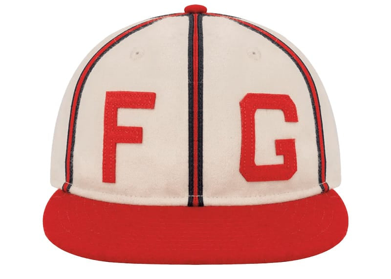 Fear of God Kansas City Monarchs Cap Cream/Red