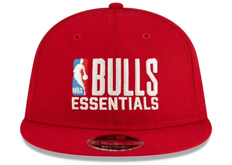 Fear of God Red Chicago Bulls Essentials 9FIFTY Snapback Hat